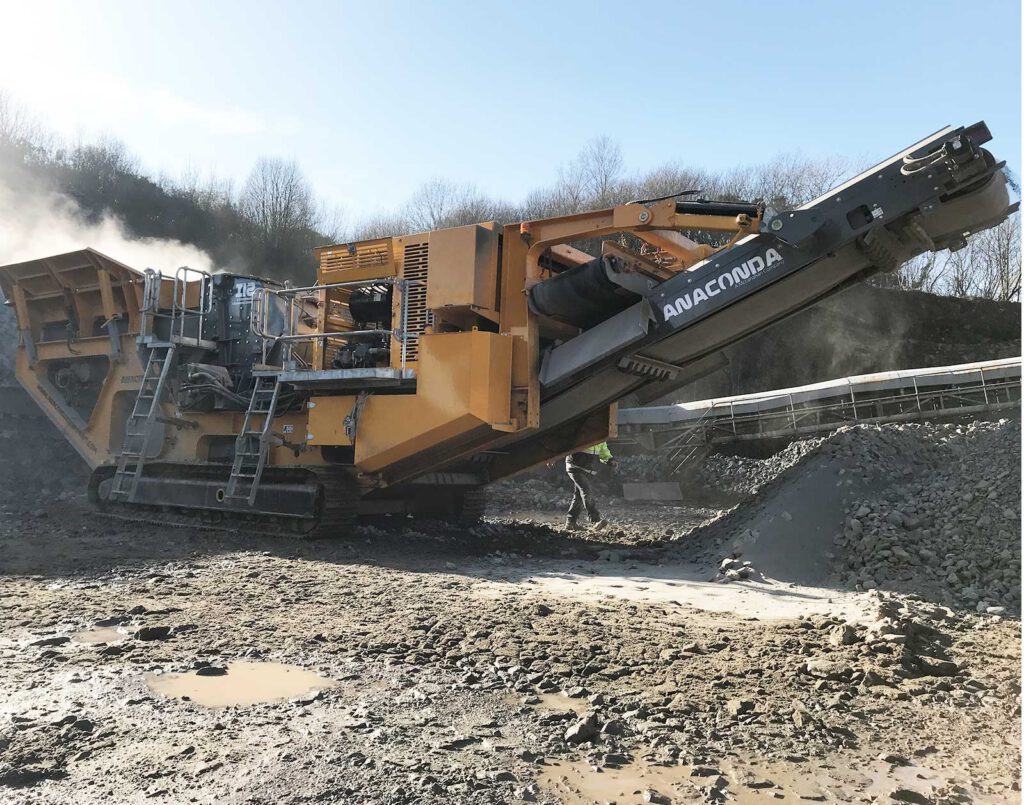Anaconda I12 Tracked Impact Crusher