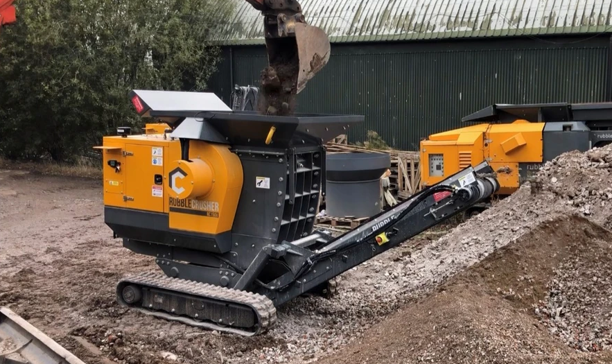 RubbleCrusher RC150T Tracked Crusher