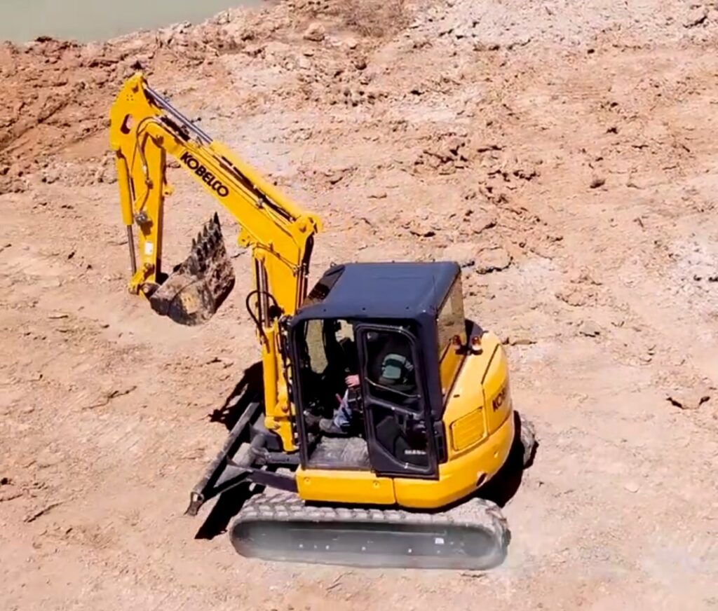 KOBELCO SK55SRX-7 Canopy/Cab Excavator