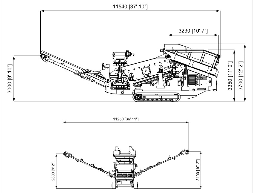 Anaconda DF410 Scalping Screen
