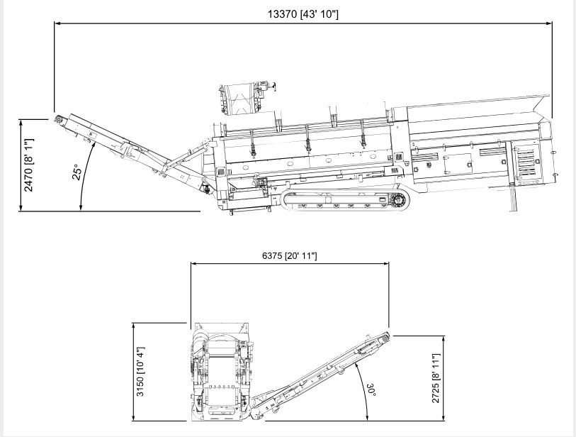 Anaconda TD516R Trommel Screen