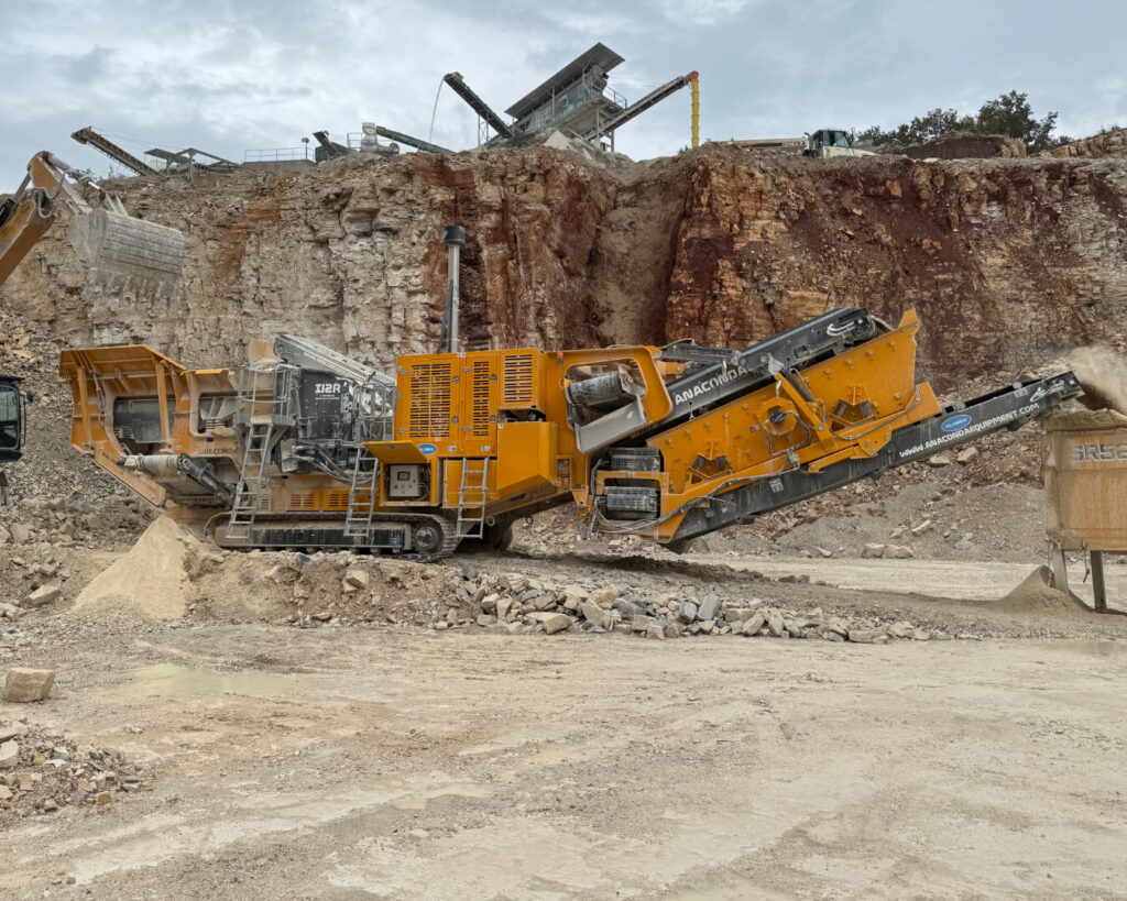 Anaconda I12R Tracked Impact Crusher