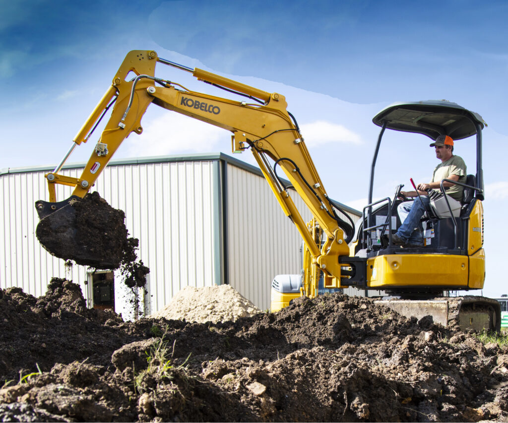 KOBELCO SK35SR-7 Canopy/Cab Excavator
