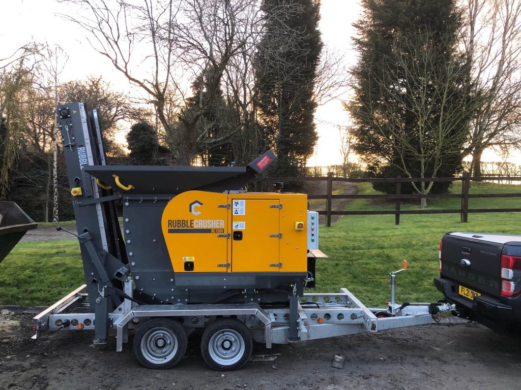 RubbleCrusher RC150V Trailer Crusher