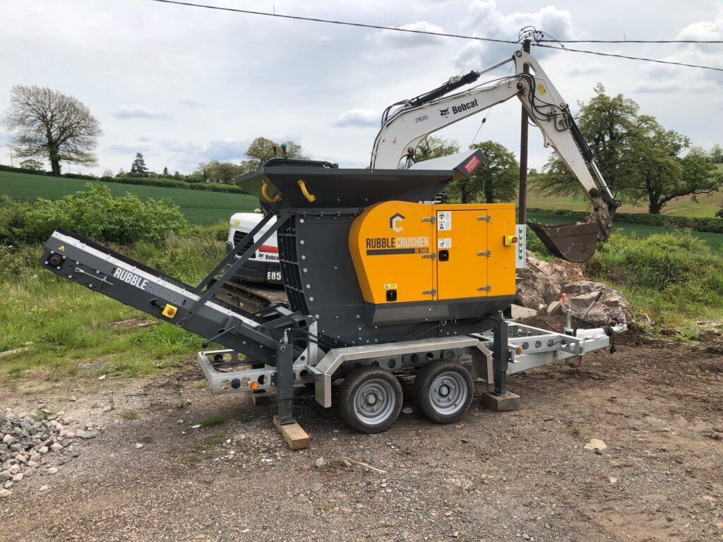 RubbleCrusher RC150V Trailer Crusher