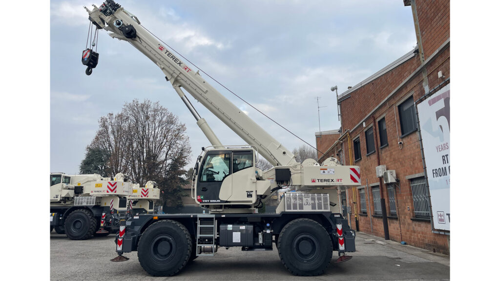 Terex TRT 55US Rough Terrain Crane