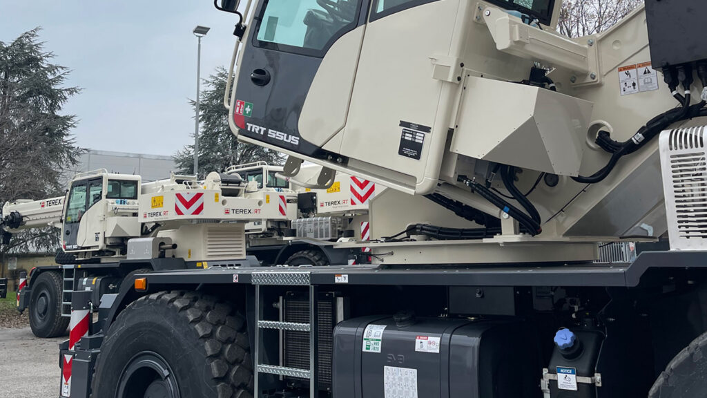 Terex TRT 55US Rough Terrain Crane