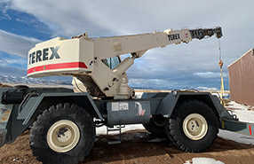 Terex TRT 80US Rough Terrain Crane