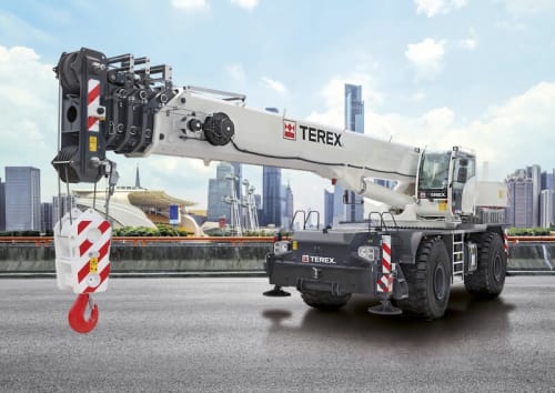 Terex TRT 100US Rough Terrain Crane