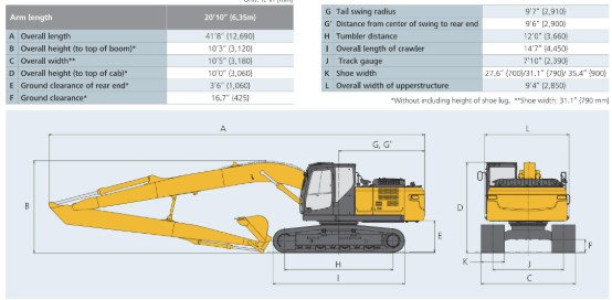 KOBELCO SK210LC-11 Long Reach Excavator