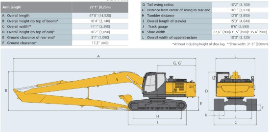 KOBELCO SK260LC-11 Long Reach Excavator